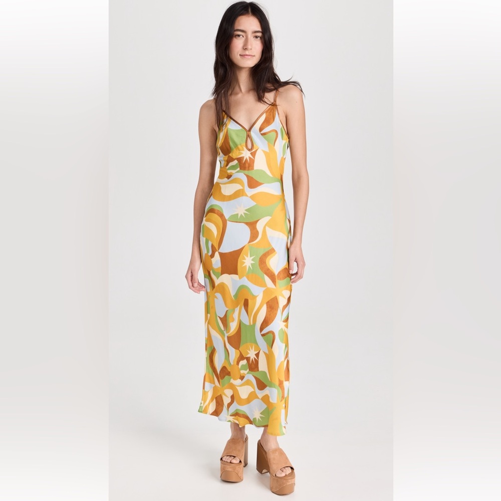 Astr Multicolor Abstract Dress - Picture 2 of 11